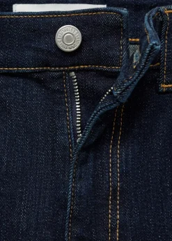 MANGO Dżinsy*Dżinsy flare ze średnim stanem rinse wash