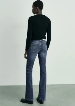 MANGO Dżinsy*Dżinsy flare ze średnim stanem