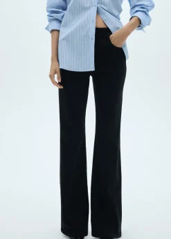 MANGO Dżinsy*Dżinsy flare ze sztruksu