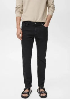 MANGO Dżinsy*Dżinsy Jan slim fit czarne