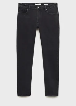 MANGO Dżinsy*Dżinsy Jan slim fit czarne