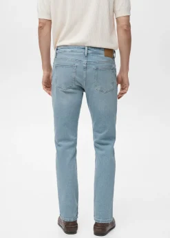 MANGO Dżinsy*Dżinsy Jan slim fit z postrzępionym wykończeniem