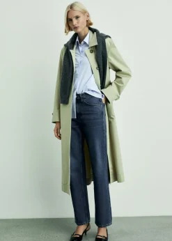 MANGO Dżinsy*Dżinsy Matilda o prostym kroju ze średnim stanem