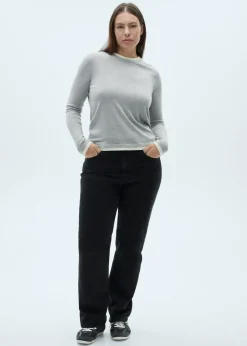 MANGO Dżinsy*Dżinsy Matilda o prostym kroju ze średnim stanem