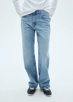 MANGO Dżinsy*Dżinsy Miami o prostym kroju ze średnim stanem