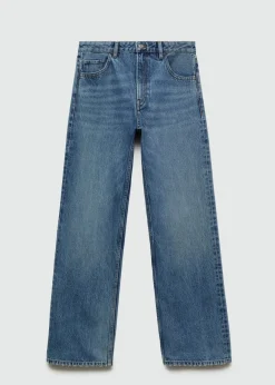 MANGO Dżinsy*Dżinsy Miami o prostym kroju ze średnim stanem
