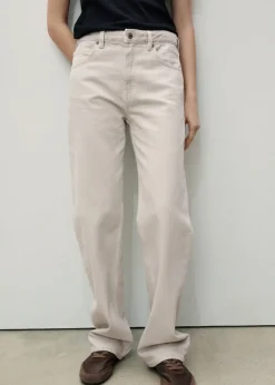 MANGO Dżinsy*Dżinsy Miami o prostym kroju ze średnim stanem