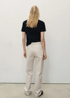 MANGO Dżinsy*Dżinsy Miami o prostym kroju ze średnim stanem