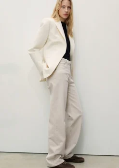 MANGO Dżinsy*Dżinsy Miami o prostym kroju ze średnim stanem