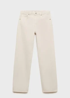 MANGO Dżinsy*Dżinsy Miami o prostym kroju ze średnim stanem