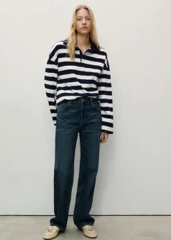 MANGO Dżinsy*Dżinsy Miami o prostym kroju ze średnim stanem