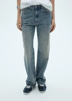 MANGO Dżinsy*Dżinsy Miami o prostym kroju ze średnim stanem