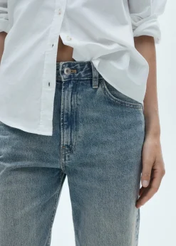 MANGO Dżinsy*Dżinsy Miami o prostym kroju ze średnim stanem