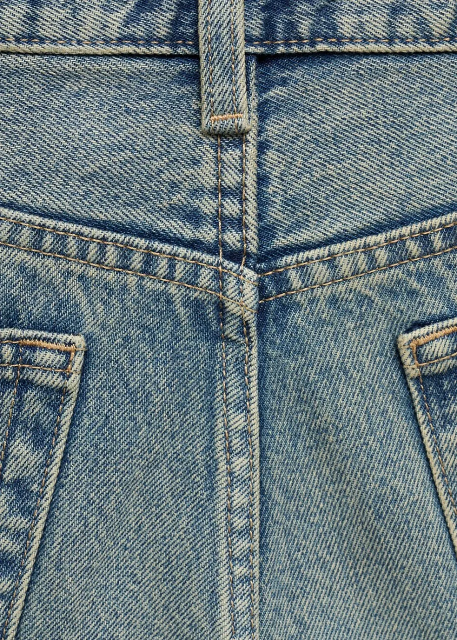 MANGO Dżinsy*Dżinsy Miami o prostym kroju ze średnim stanem