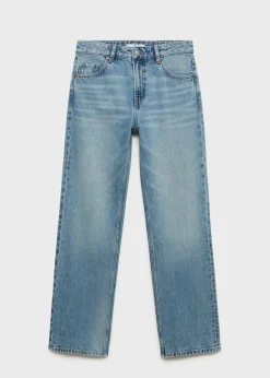 MANGO Dżinsy*Dżinsy Miami o prostym kroju ze średnim stanem