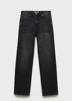 MANGO Dżinsy*Dżinsy Miami o prostym kroju ze średnim stanem