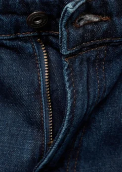 MANGO Dżinsy*Dżinsy Moby straight fit ciemnoe