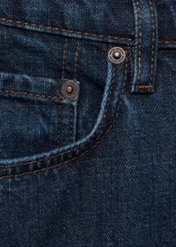 MANGO Dżinsy*Dżinsy Moby straight fit ciemnoe