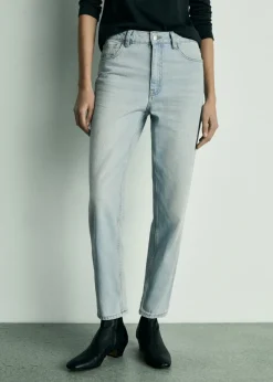 MANGO Dżinsy*Dżinsy Mom2000 mom z wysokim stanem