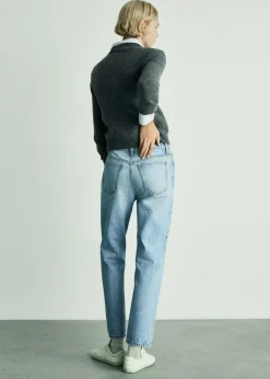 MANGO Dżinsy*Dżinsy Mom2000 mom z wysokim stanem