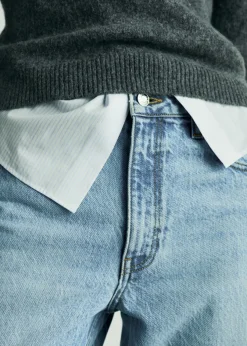 MANGO Dżinsy*Dżinsy Mom2000 mom z wysokim stanem