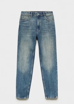 MANGO Dżinsy*Dżinsy Mom2000 mom z wysokim stanem