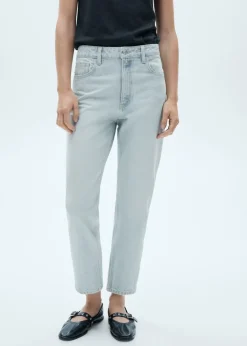 MANGO Dżinsy*Dżinsy Newmom comfort z wysokim stanem