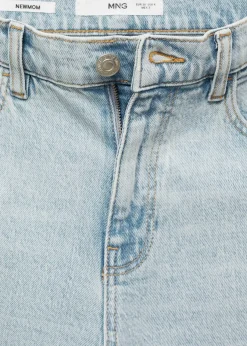 MANGO Dżinsy*Dżinsy Newmom comfort z wysokim stanem