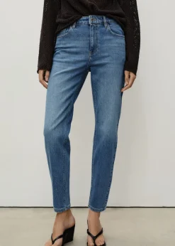 MANGO Dżinsy*Dżinsy Newmom comfort z wysokim stanem