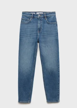 MANGO Dżinsy*Dżinsy Newmom comfort z wysokim stanem