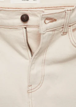 MANGO Dżinsy*Dżinsy Newmom comfort z wysokim stanem