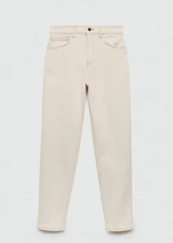 MANGO Dżinsy*Dżinsy Newmom comfort z wysokim stanem
