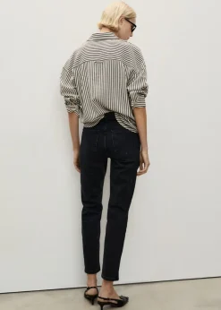 MANGO Dżinsy*Dżinsy Newmom comfort z wysokim stanem