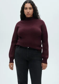 MANGO Dżinsy*Dżinsy Newmom comfort z wysokim stanem