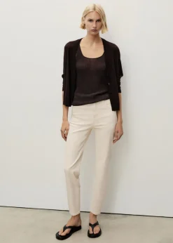 MANGO Dżinsy*Dżinsy Newmom comfort z wysokim stanem