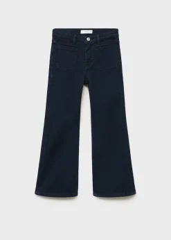 Dzieci MANGO Dżinsy*Dżinsy o kroju flare z kieszeniami