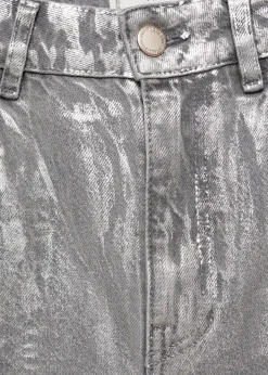 MANGO Dżinsy*Dżinsy o prostym kroju foil