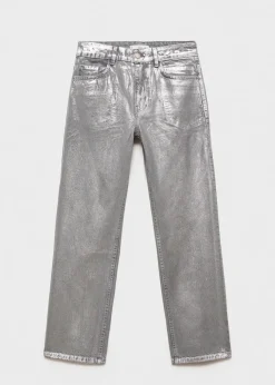 MANGO Dżinsy*Dżinsy o prostym kroju foil