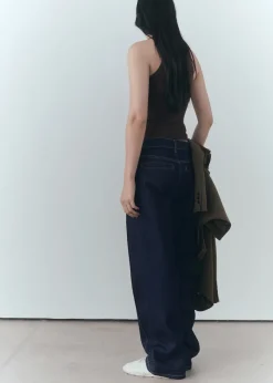 MANGO Dżinsy*Dżinsy o prostym kroju rinse wash ze szwami