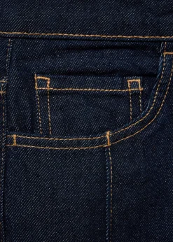 MANGO Dżinsy*Dżinsy o prostym kroju rinse wash ze szwami