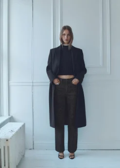 MANGO Dżinsy*Dżinsy o prostym kroju w lamparcie cętki