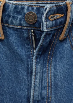 MANGO Dżinsy*Dżinsy o prostym kroju z kontrastowymi detalami