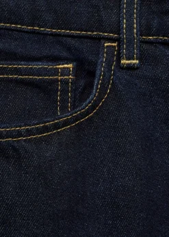 MANGO Dżinsy*Dżinsy o prostym kroju z wysokim stanem rinse wash