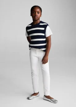 Dzieci MANGO Dżinsy*Dżinsy paperbag