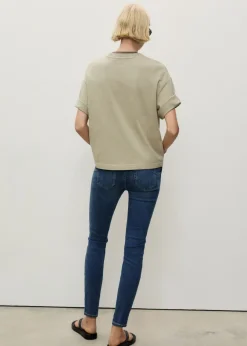 MANGO Dżinsy*Dżinsy Pushup skinny z niskim stanem