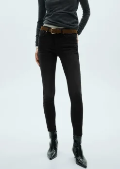 MANGO Dżinsy*Dżinsy Pushup skinny z niskim stanem