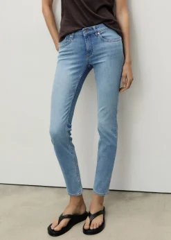 MANGO Dżinsy*Dżinsy Pushup skinny z niskim stanem