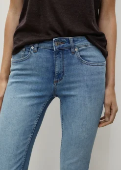 MANGO Dżinsy*Dżinsy Pushup skinny z niskim stanem