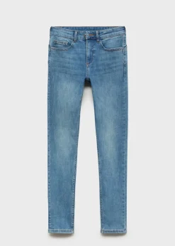 MANGO Dżinsy*Dżinsy Pushup skinny z niskim stanem