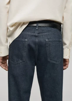 MANGO Dżinsy*Dżinsy regular fit ciemnoniebieskie